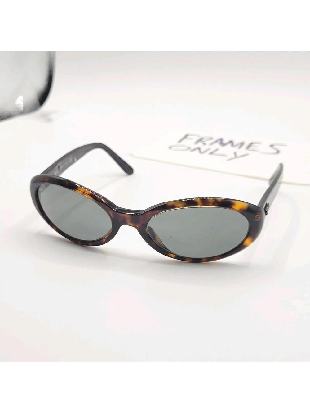 RAY BAN SUNGLASSES Rituals Unisex Oval Tortoise Full Rim Oval Frames Only